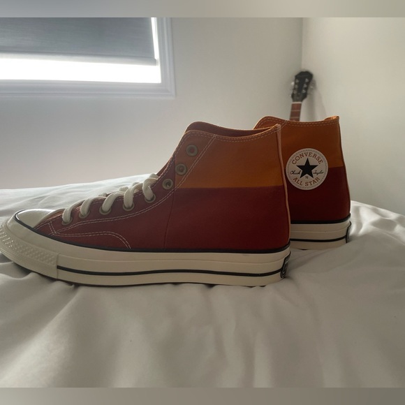 Red/brown converse NEW - Picture 1 of 5